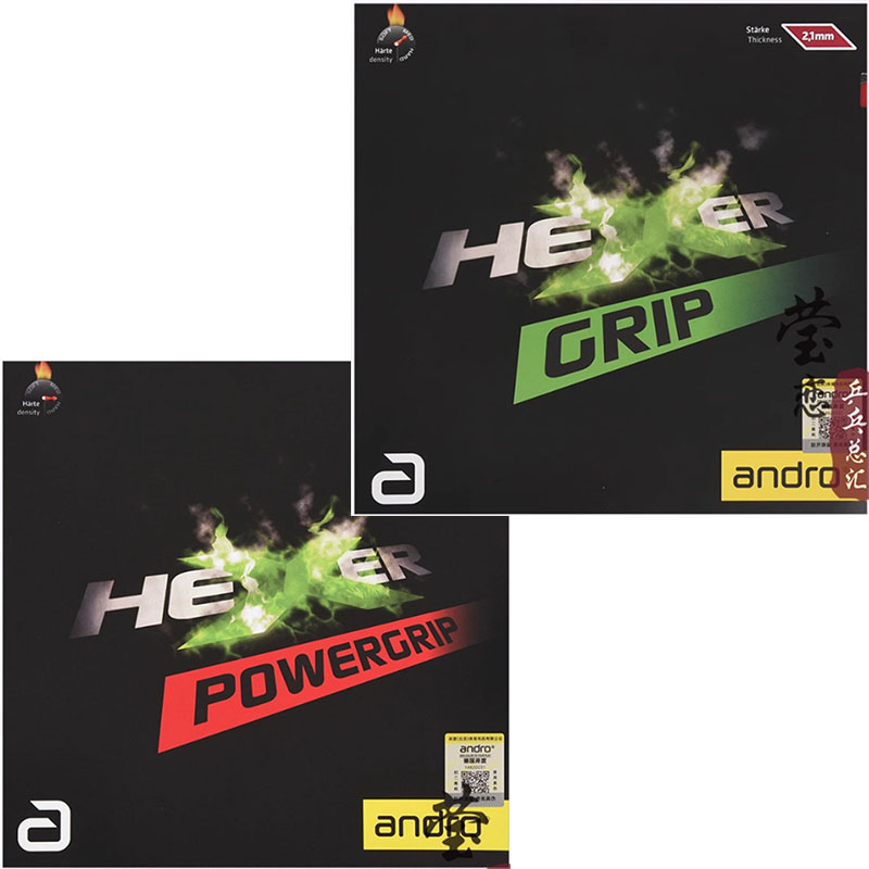 Table Tennis Grip - Andro HEXER GRIP karet tenis meja