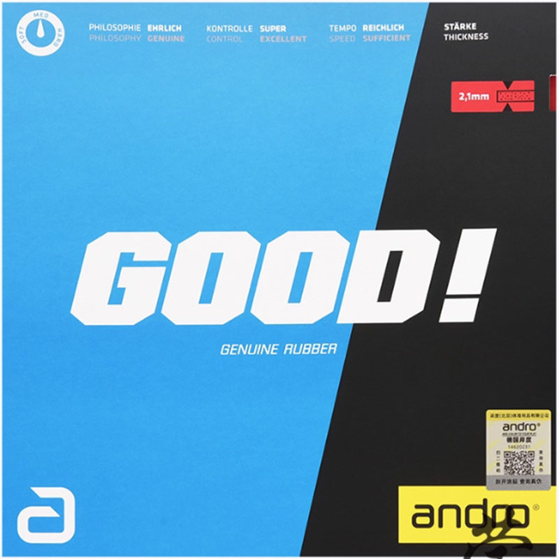 Table Tennis Grip - Andro GOOD Karet Tenis Meja Tidak