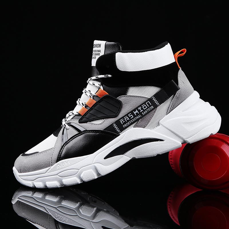 Table Tennis Is Played With A - Hightop Musim Panas Pria Sepatu Olahraga