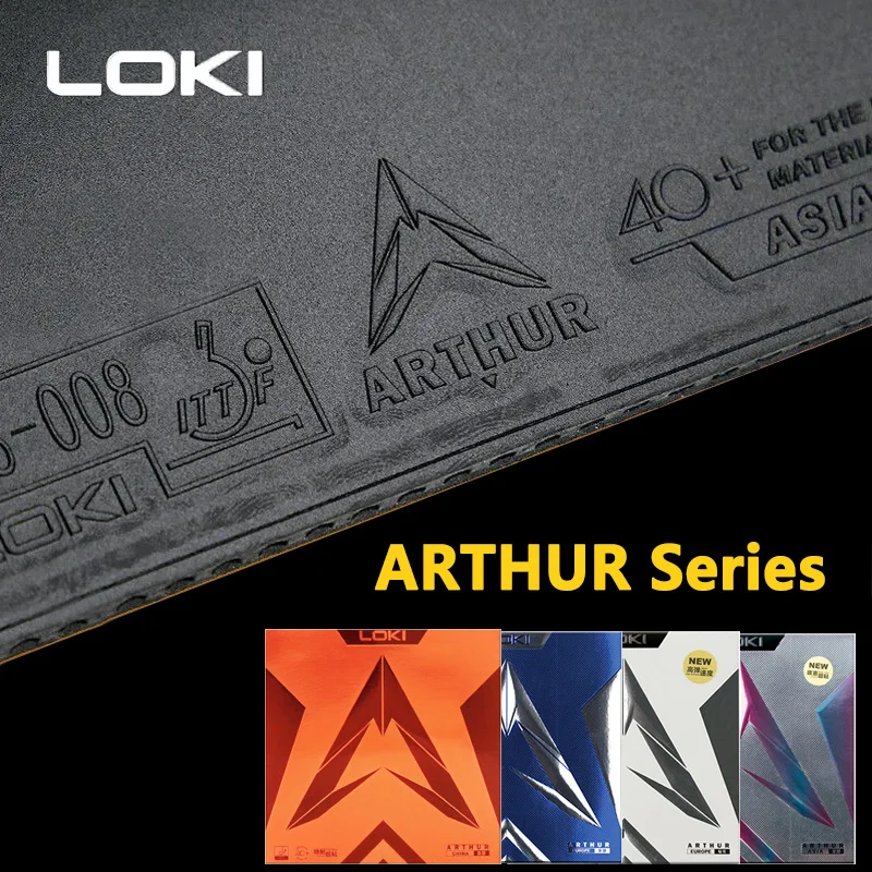 Table Tennis Grip - LOKI ARTHUR karet tenis meja Eropa/Asia