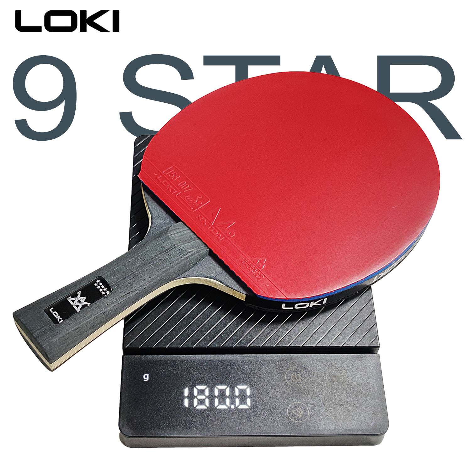 LOKI raket tenis meja 9 Star,  - Table Tennis Zone ulasan dan harga