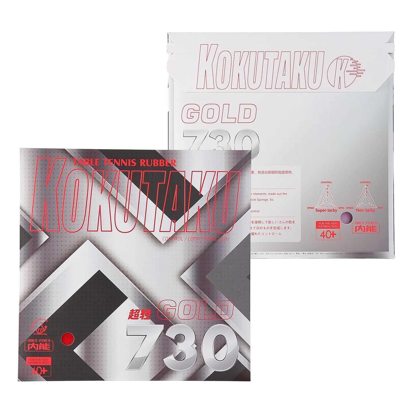 Karet Raket Tenis Meja Kokutak - Table Tennis Grip ulasan dan harga