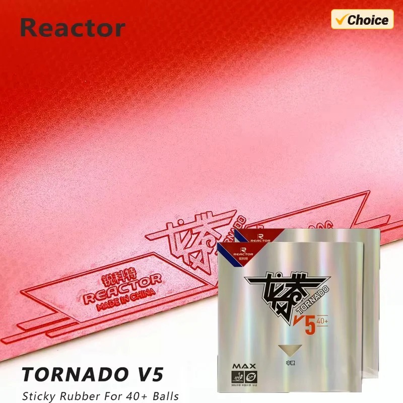 REACTOR Tornado V5 Karet Tenis - Table Tennis Grip ulasan dan harga