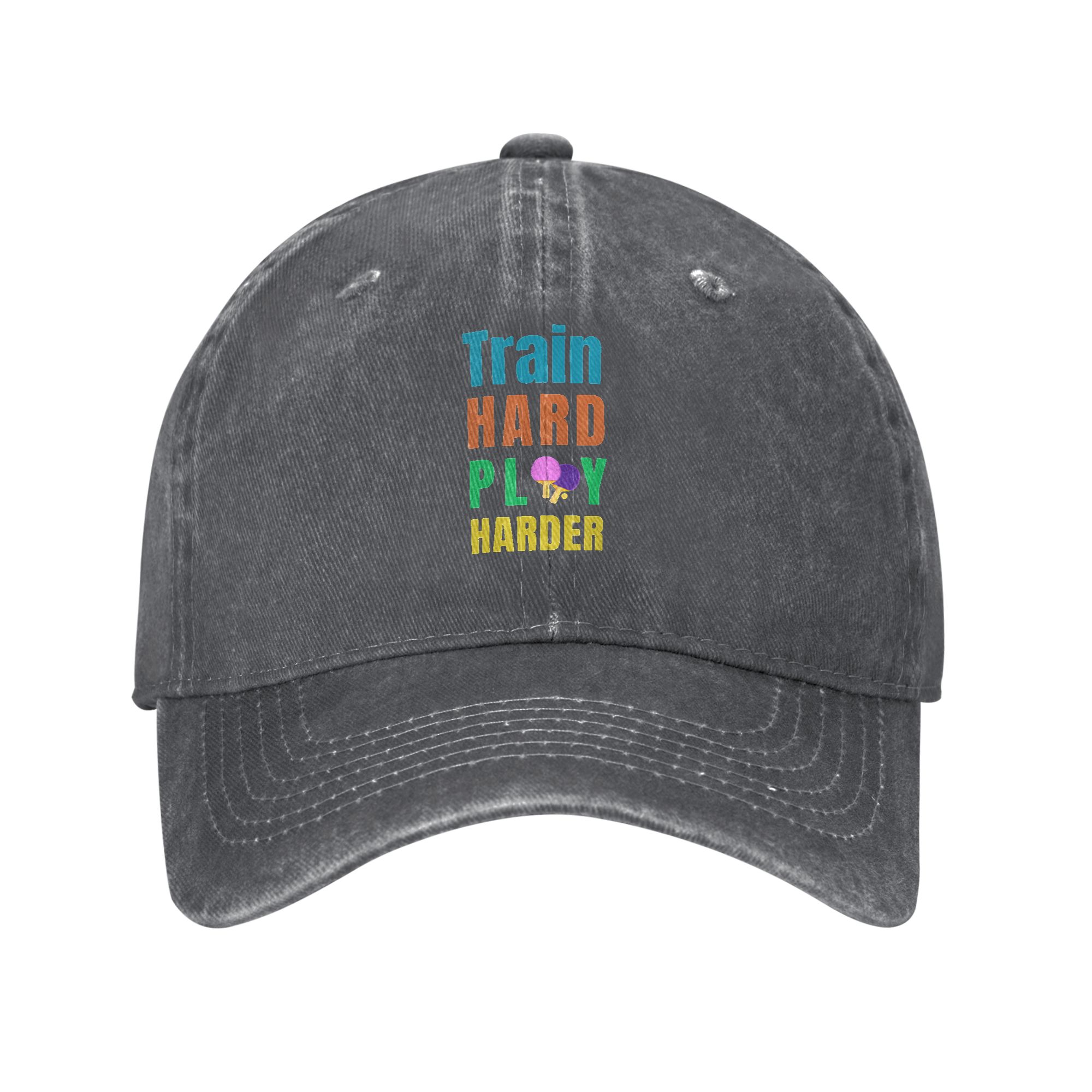 Fashion Train Hard Play Harder - Table Tennis Is Played With A ulasan dan harga