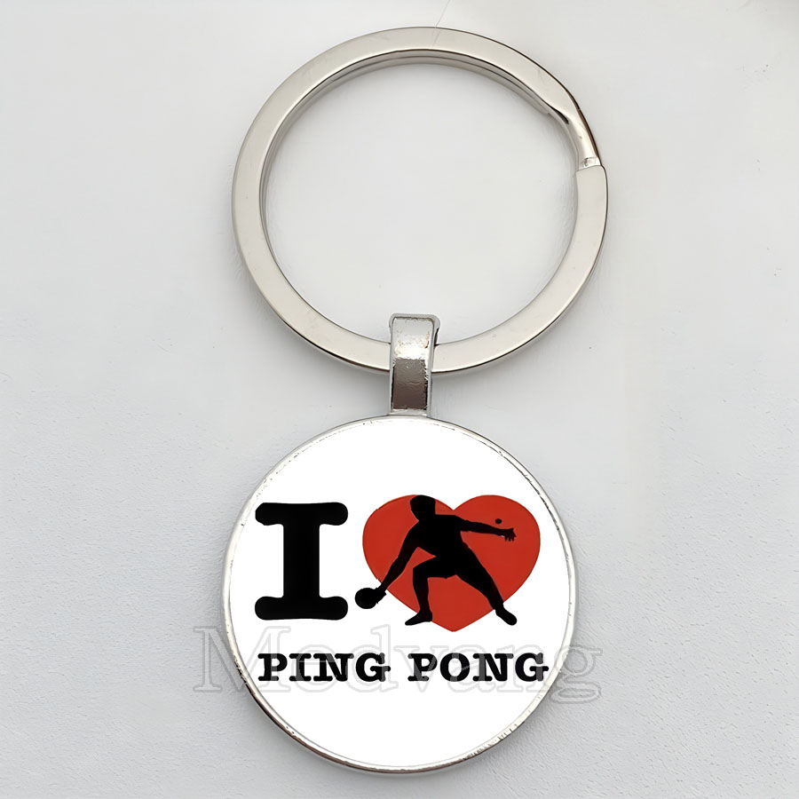 Gantungan Kunci Ping Pong Atle - Table Tennis Athlete ulasan dan harga