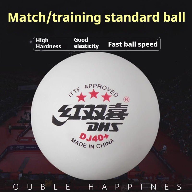 Bola Ping Pong Profesional DHS - Table Tennis Athlete ulasan dan harga